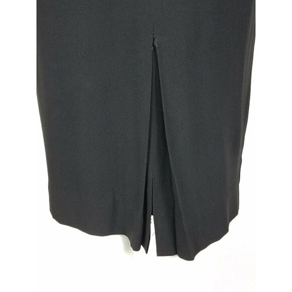 Vintage Jay Herbert Dress Size 12 Black Cocktail Party Dress Sweetheart Sequins - Picture 10 of 10